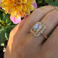 14 karaat gouden victoriaanse ring