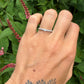 18 karaat witgouden diamant ring