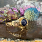 14 karaat gouden goudsteen ring