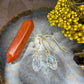14 karaat gouden kristal oorbellen