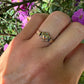 14 karaat gouden diamant ring