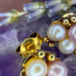 8 karaat parel oorknoppen