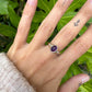 9 karaat ring met amethist
