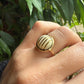 18 karaat gouden ring met been