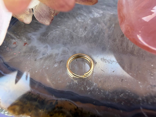 9 karaat splitring