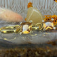 14 karaat gouden hoops met bedels