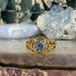 14 karaat gouden topaas ring
