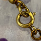 14 karaat gouden edelsteen ketting