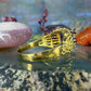 8 karaat amethist ring
