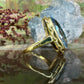 14 karaat gouden topaas ring