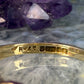 9 karaat ring met amethisten