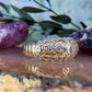 14 karaat gouden ring met diamantjes