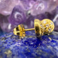 18 karaat gouden oorknoppen