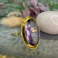 14 karaat gouden amethist ring