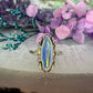 Zilveren ring met blauwe steen