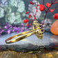 9 karaat ring met amethisten