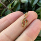 14 karaat gouden vioolsleutel hanger