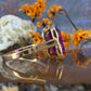 14 karaat gouden robijn ring