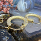 14 karaat gouden hoops