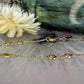 14 karaat gouden armband met ioliet