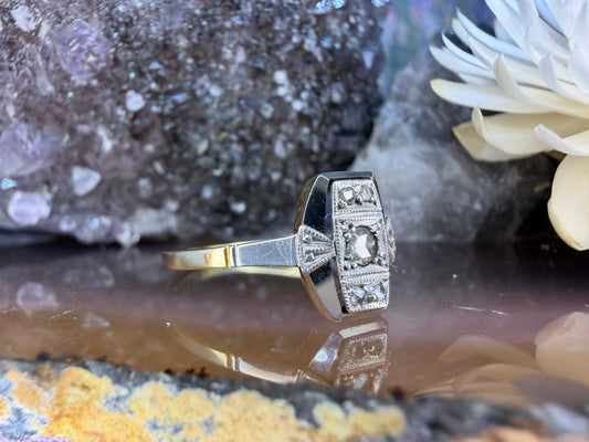 18 karaat gouden Edwardiaanse ring