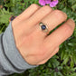 14 karaat gouden goudsteen ring