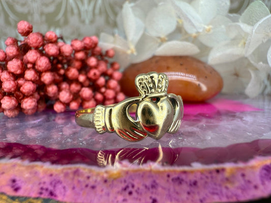9 karaat claddagh ring