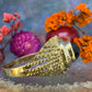14 karaat gouden ring met granaat