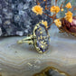 14 karaat gouden korund ring