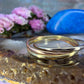 14 karaat gouden tricolor ring