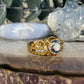 14 karaat gouden topaas ring