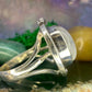 Zilveren ring met maansteen