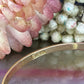14 karaat gouden ring met granaat