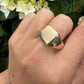 8 karaat zegelring