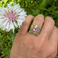 18 karaat gouden robijn ring