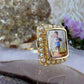 14 karaat gouden victoriaanse ring