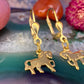 14 karaat gouden paarden oorbellen