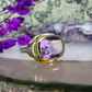 8 karaat amethist ring