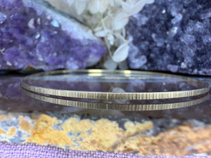 8 karaat aanschuifbangle