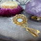 14 karaat gouden opaal hanger