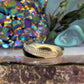 8 karaat onyx en diamant ring