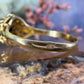 14 karaat gouden spinel ring