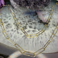 14 karaat gouden schakelketting
