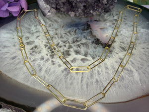 14 karaat gouden schakelketting