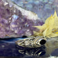 Zilveren ring met onyx