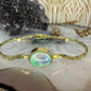 14 karaat gouden opaal armband