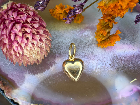 18 karaat gouden hartjes hanger