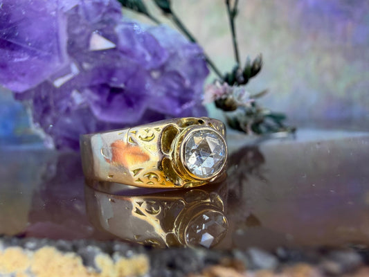 10 karaat diamant ring