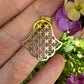 14 karaat gouden hanger Fatima handje