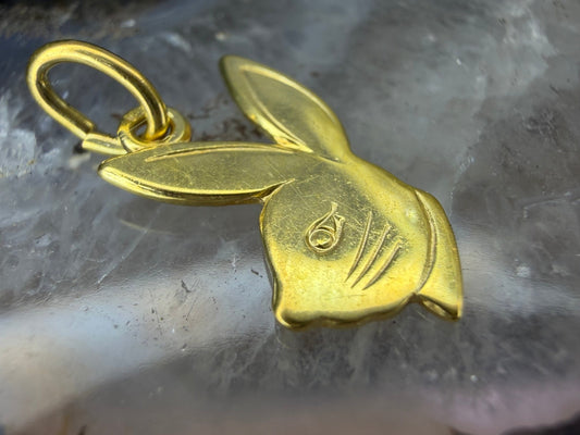 14 karaat gouden bunny hanger